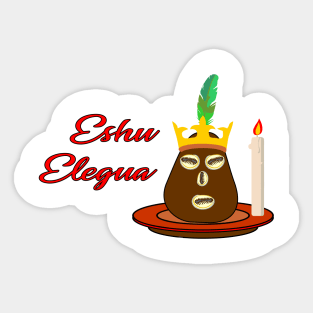 Eshu elegua 2 Sticker